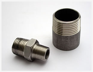1 – casted and machined fittings (lost-wax casting, precision investment casting)