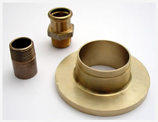 6 – Copper/Nickel fittings (CUNI C70600, cupronichel)